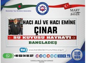 Hacı Ali Çınar ve Hacı Emine Çınar